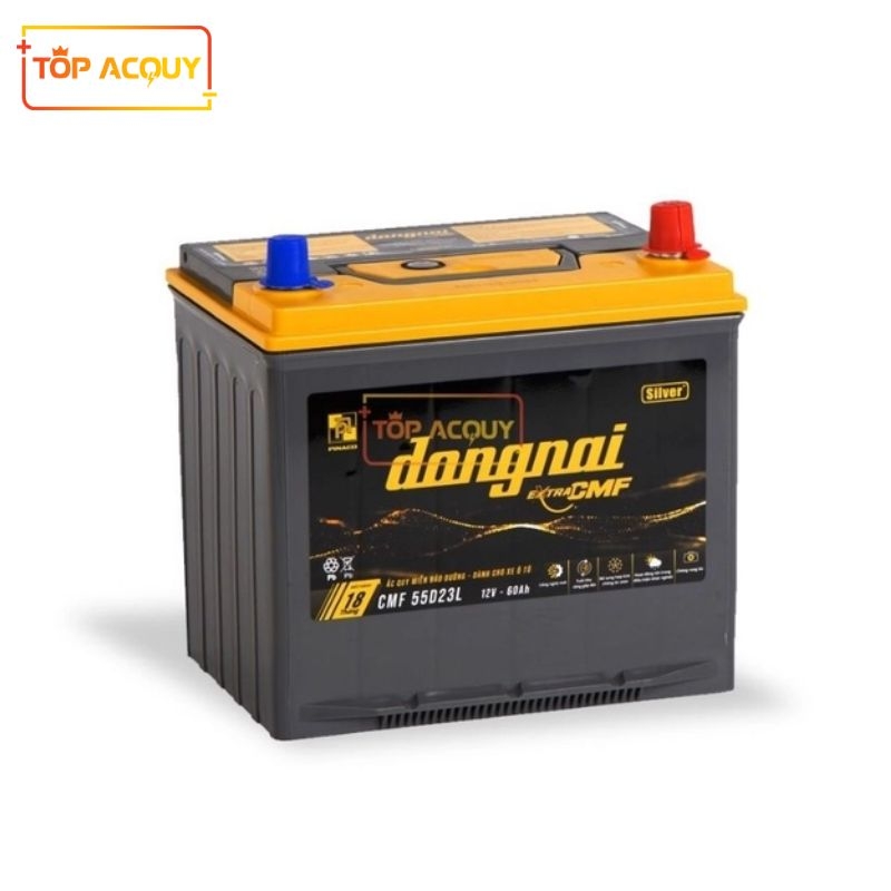 ẮC QUY ĐỒNG NAI 12V - 60AH EXTRA CMF 55D23L