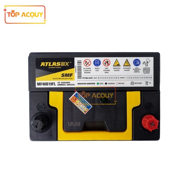 ẮC QUY ATLAS 12V - 35AH MF40B19LS