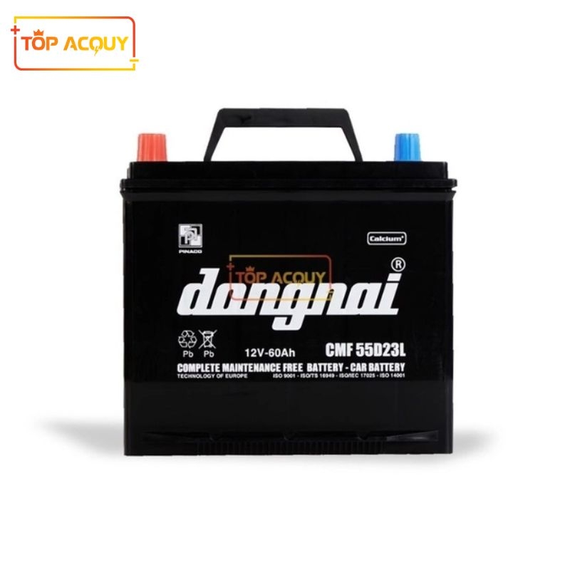 ẮC QUY ĐỒNG NAI 12V - 60AH CMF 55D23L