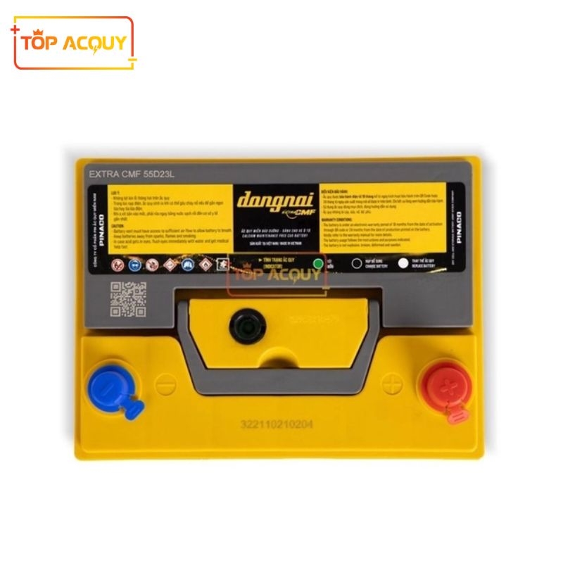 ẮC QUY ĐỒNG NAI 12V - 60AH EXTRA CMF 55D23L