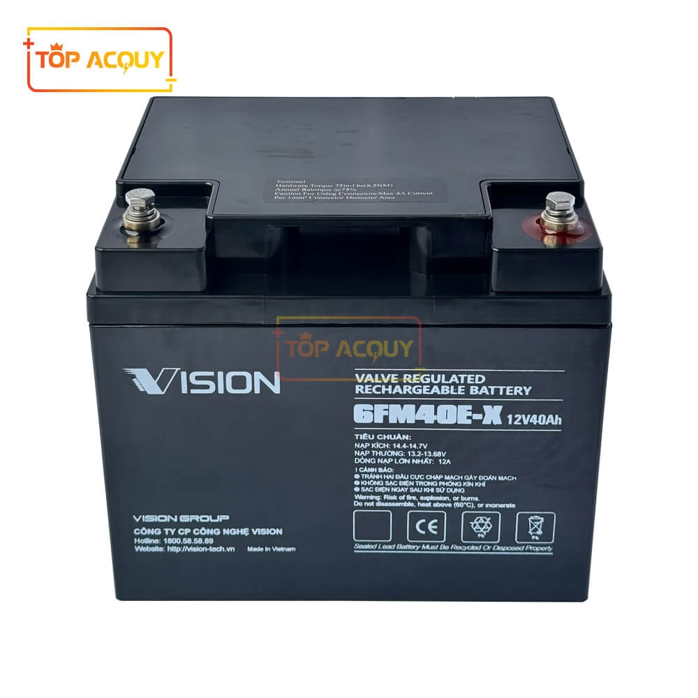 ẮC QUY VISION 12V - 40AH 6FM40E-X