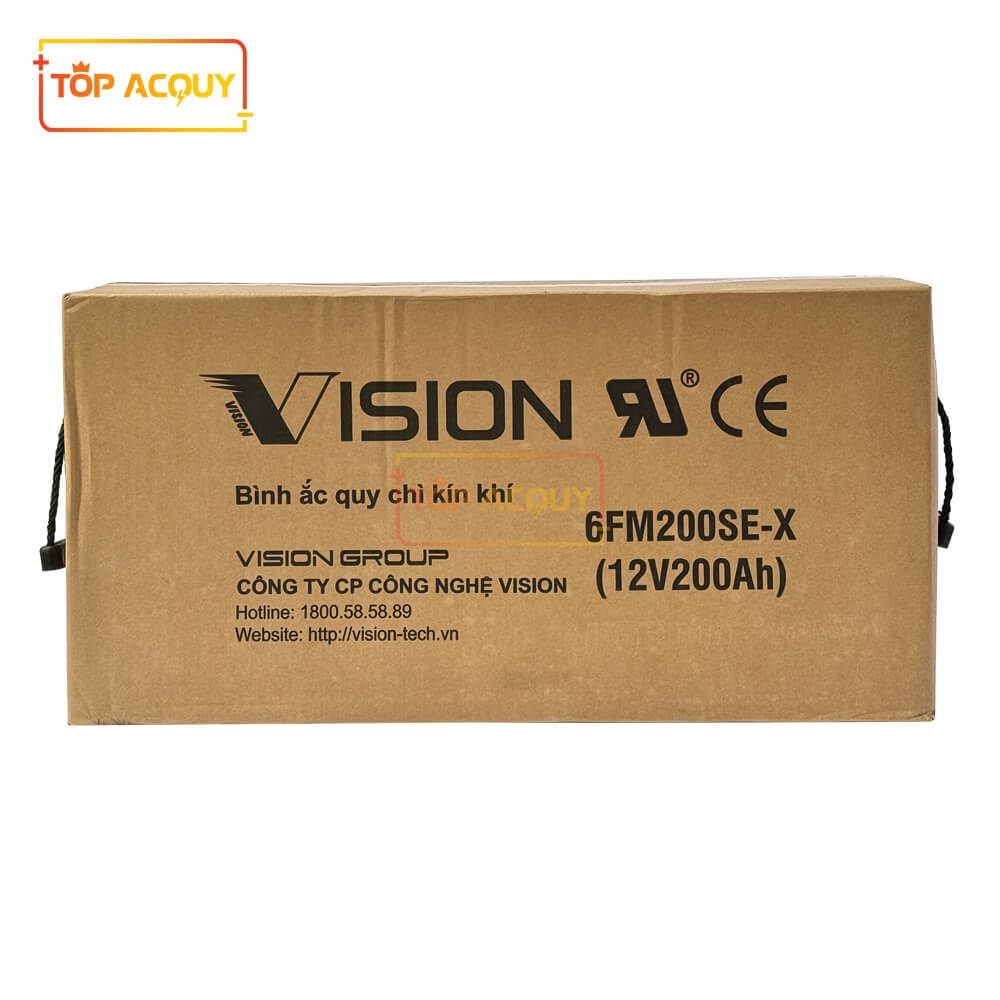 ẮC QUY VISION 12V - 200AH 6FM200SE-X