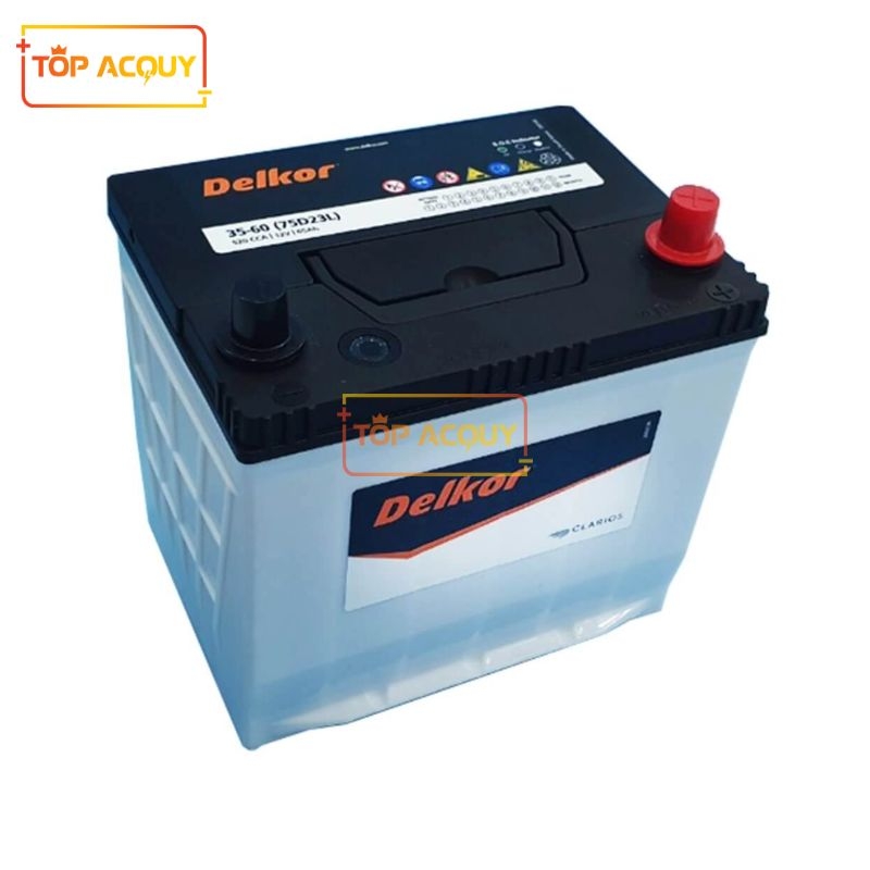 ẮC QUY DELKOR 12V - 65AH MF 35-60 (75D23 R/L)