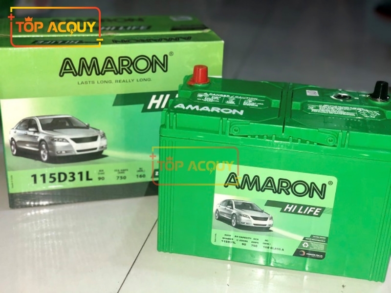 ẮC QUY AMARON 12V - 90AH HI-LIFE 115D31L