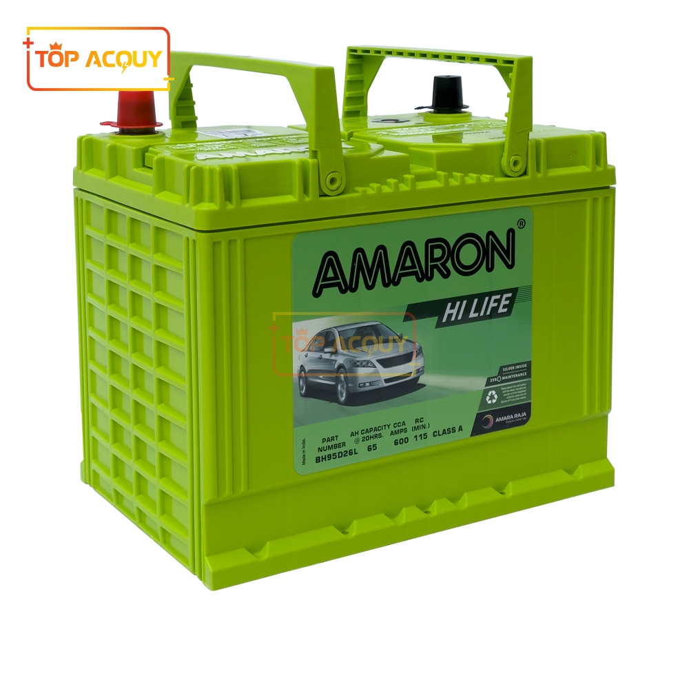 ẮC QUY AMARON 12V - 65AH HI-LIFE 95D26L (SIZE 70AH)