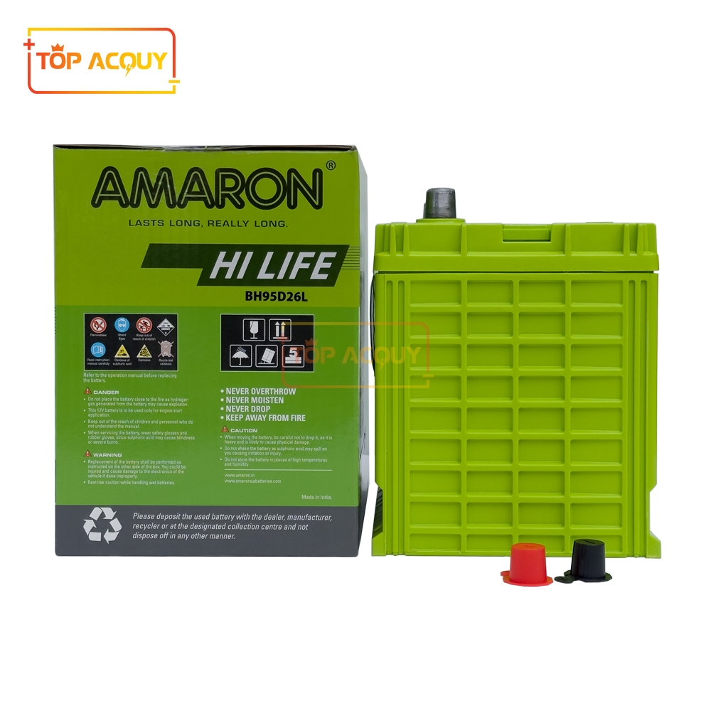 ẮC QUY AMARON 12V - 65AH HI-LIFE 95D26L (SIZE 70AH)