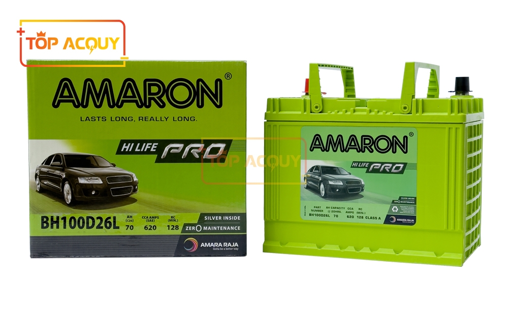 ẮC QUY AMARON 12V - 70AH PRO 100D26L