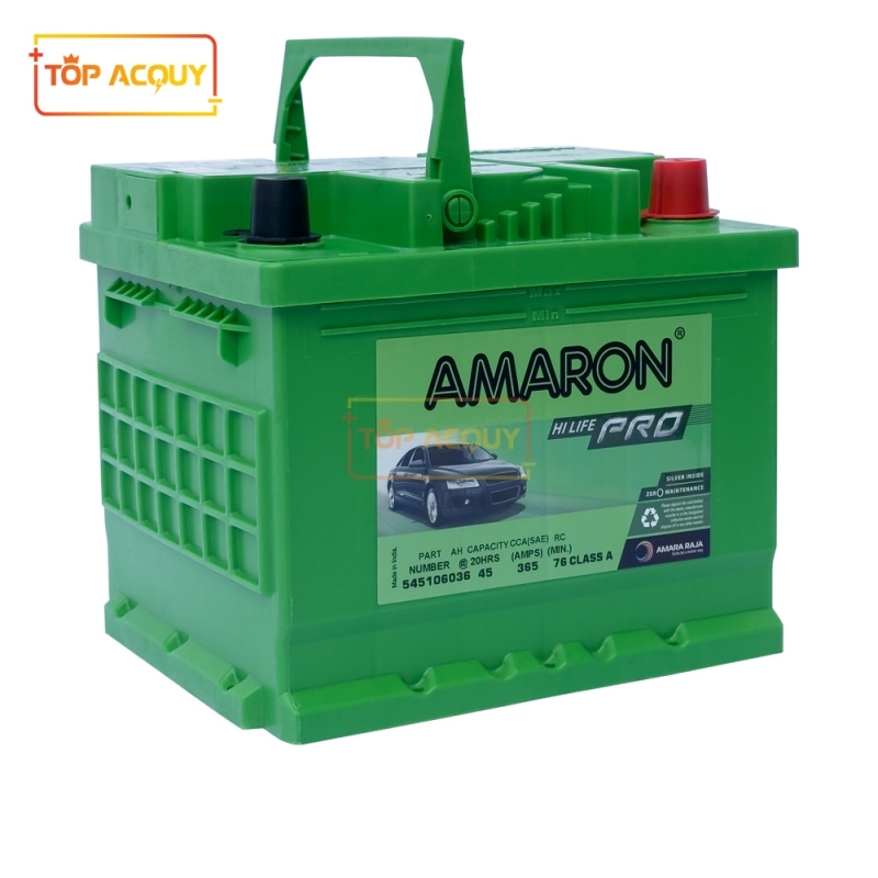 ẮC QUY AMARON 12V - 45AH PRO DIN45(L)