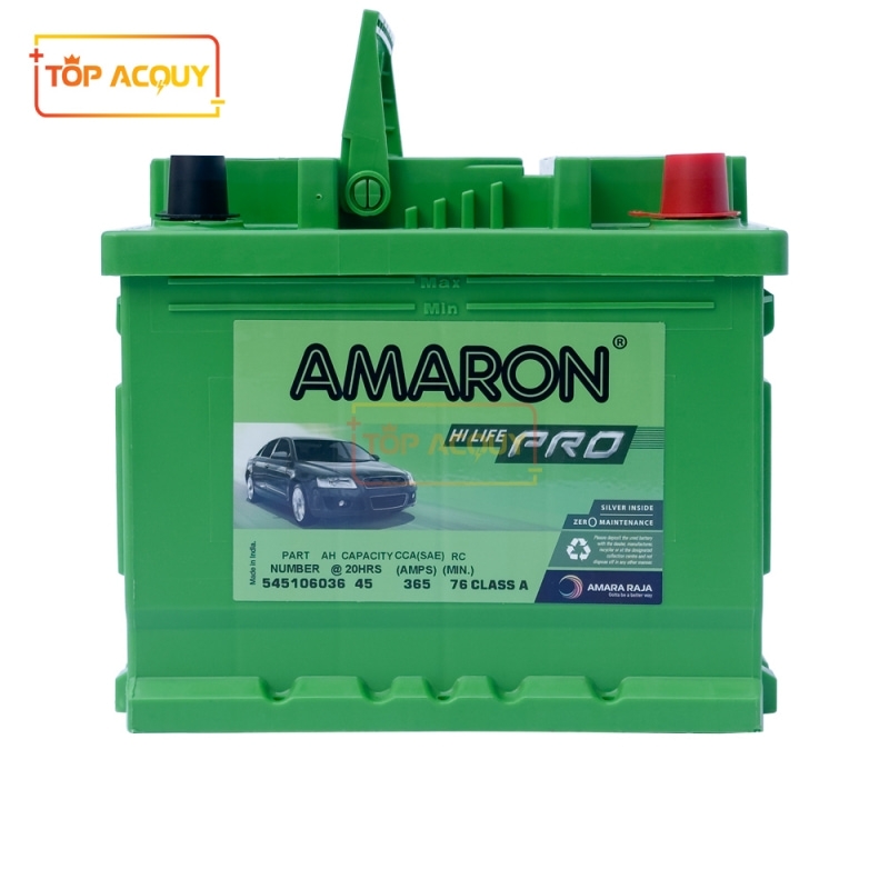 ẮC QUY AMARON 12V - 45AH PRO DIN45(L)
