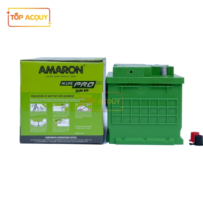 ẮC QUY AMARON 12V - 60AH PRO DIN60(L)