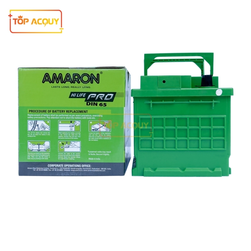 ẮC QUY AMARON 12V - 65AH PRO DIN65(L)
