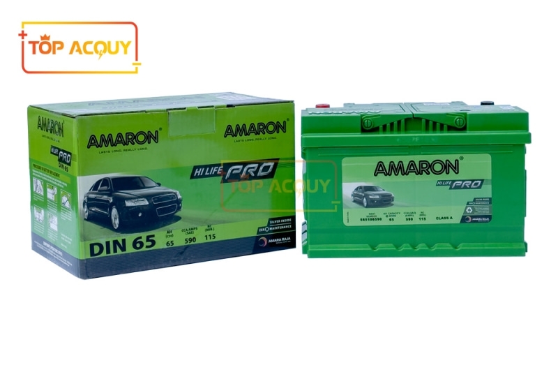 ẮC QUY AMARON 12V - 65AH PRO DIN65(L)