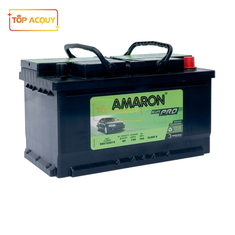ẮC QUY AMARON 12V - 80AH PRO DIN80(L)