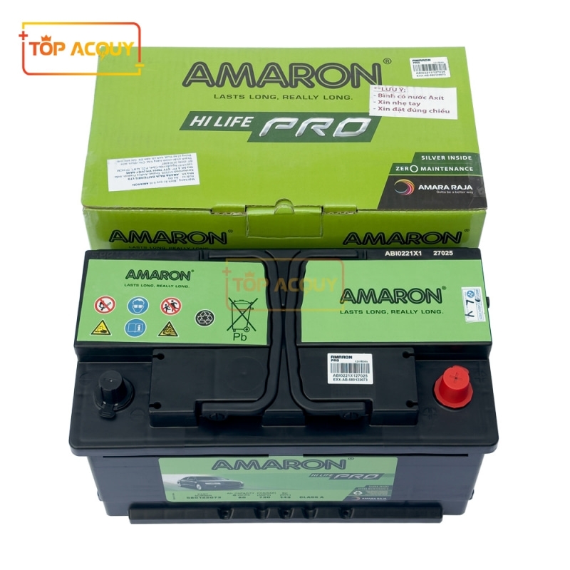 ẮC QUY AMARON 12V - 80AH PRO DIN80(L)