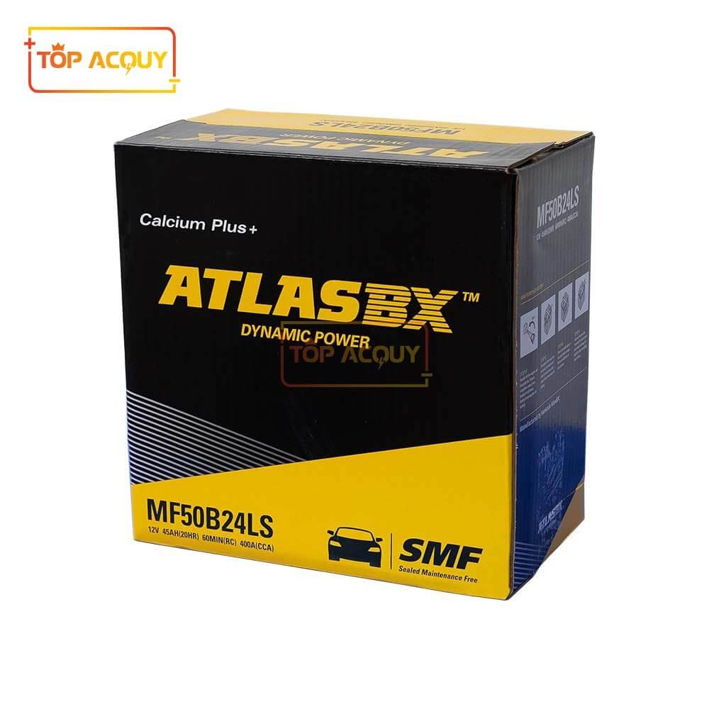 BÌNH ẮC QUY ATLAS 12V - 45AH MF 50B24LS
