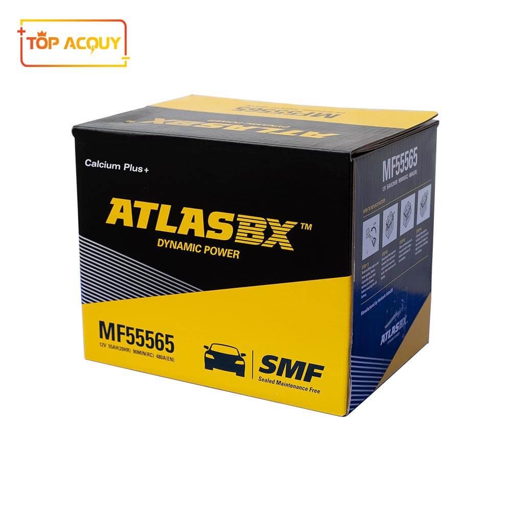 ẮC QUY ATLAS 12V - 55AH MF 55565 (DIN55R)