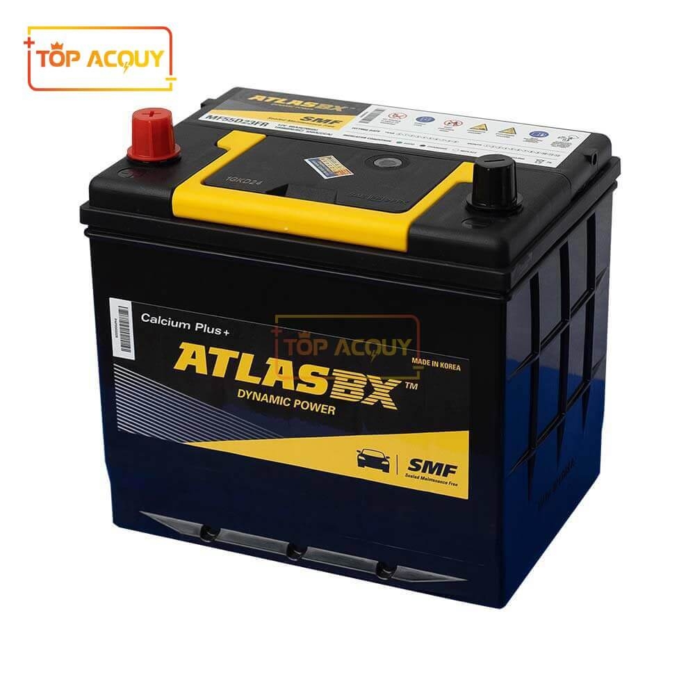 ẮC QUY ATLAS 12V - 60AH MF 55D23FR