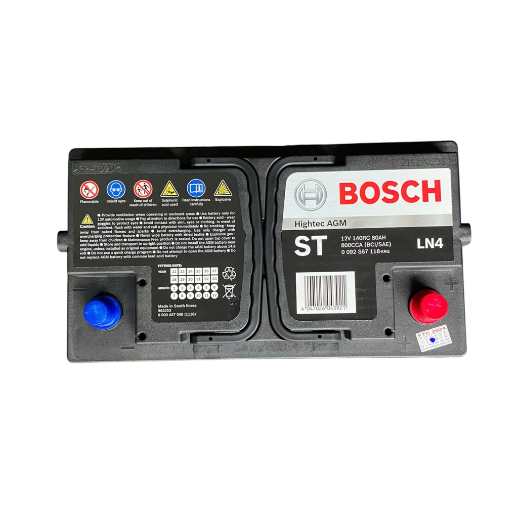ẮC QUY BOSCH 12V - 80AH AGM LN4