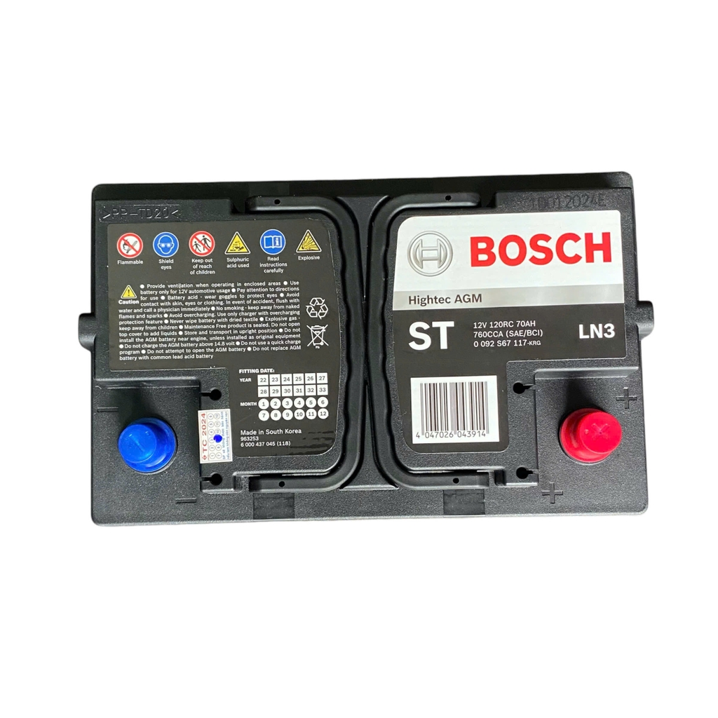 ẮC QUY BOSCH 12V - 70AH AGM LN3