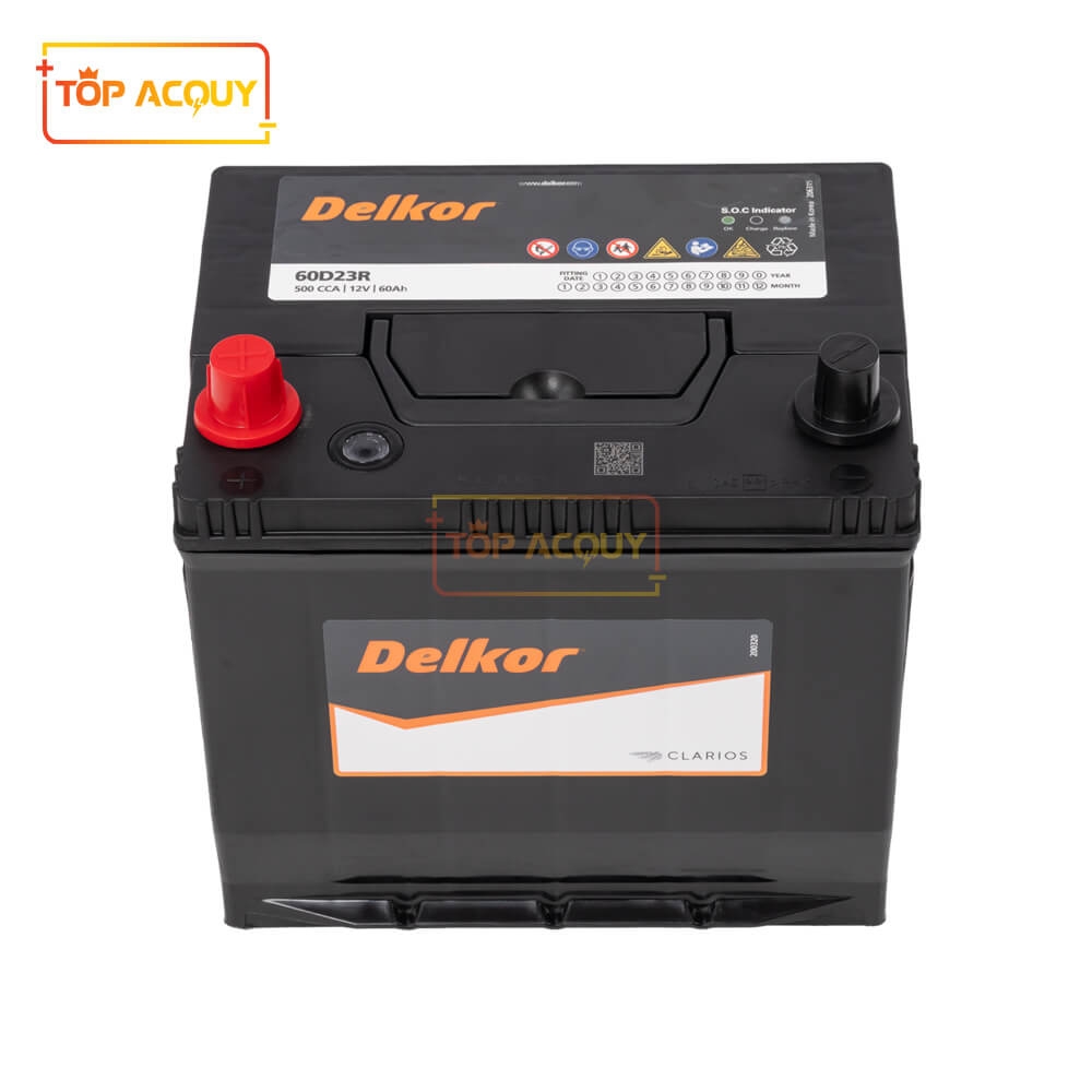 ẮC QUY DELKOR 12V - 60AH MF 60D23R