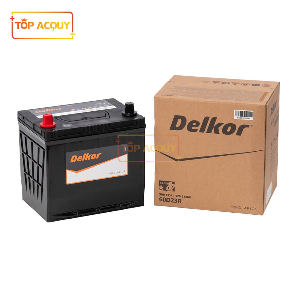 ẮC QUY DELKOR 12V - 60AH MF 60D23R