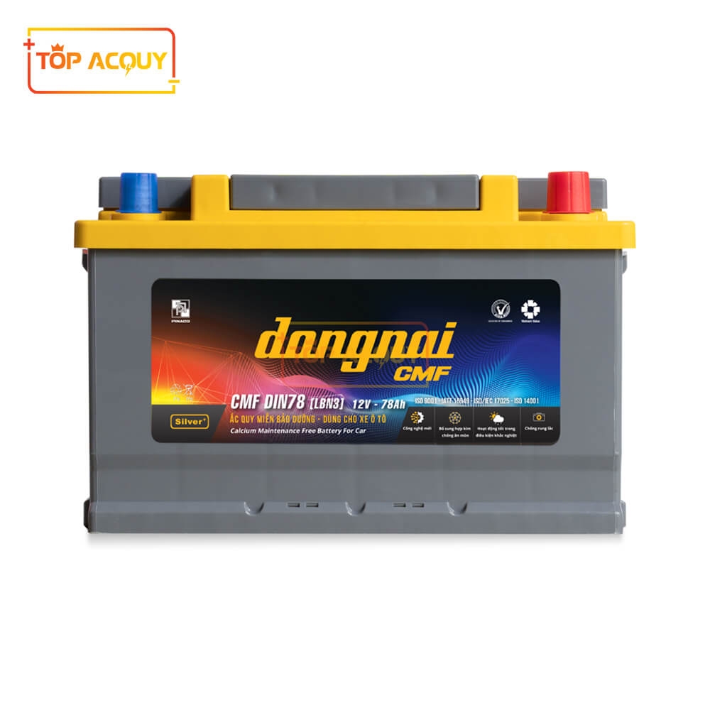 ẮC QUY ĐỒNG NAI 12V - 78AH CMF DIN78 [LBN3]