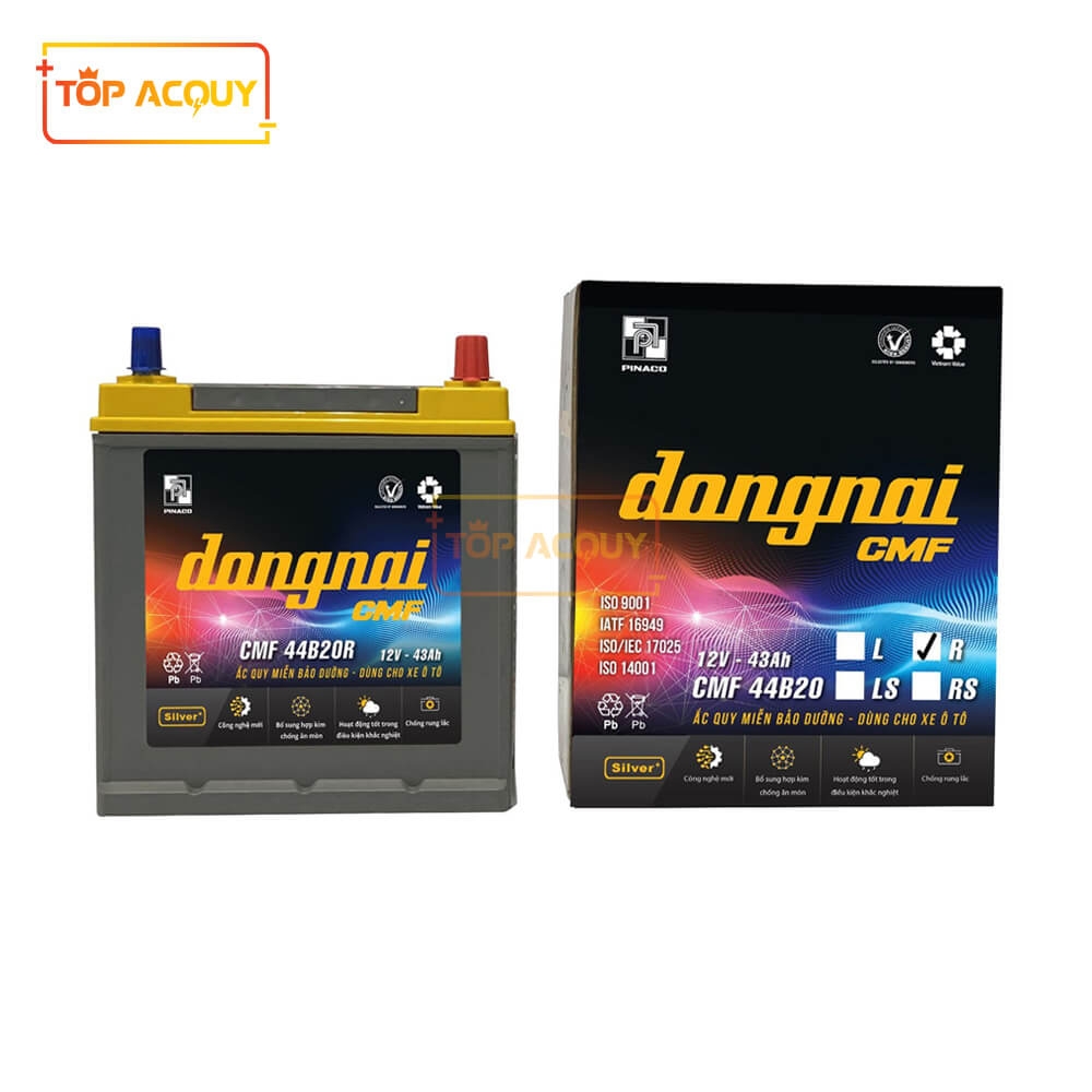 ẮC QUY ĐỒNG NAI 12V - 43AH CMF 44B20R