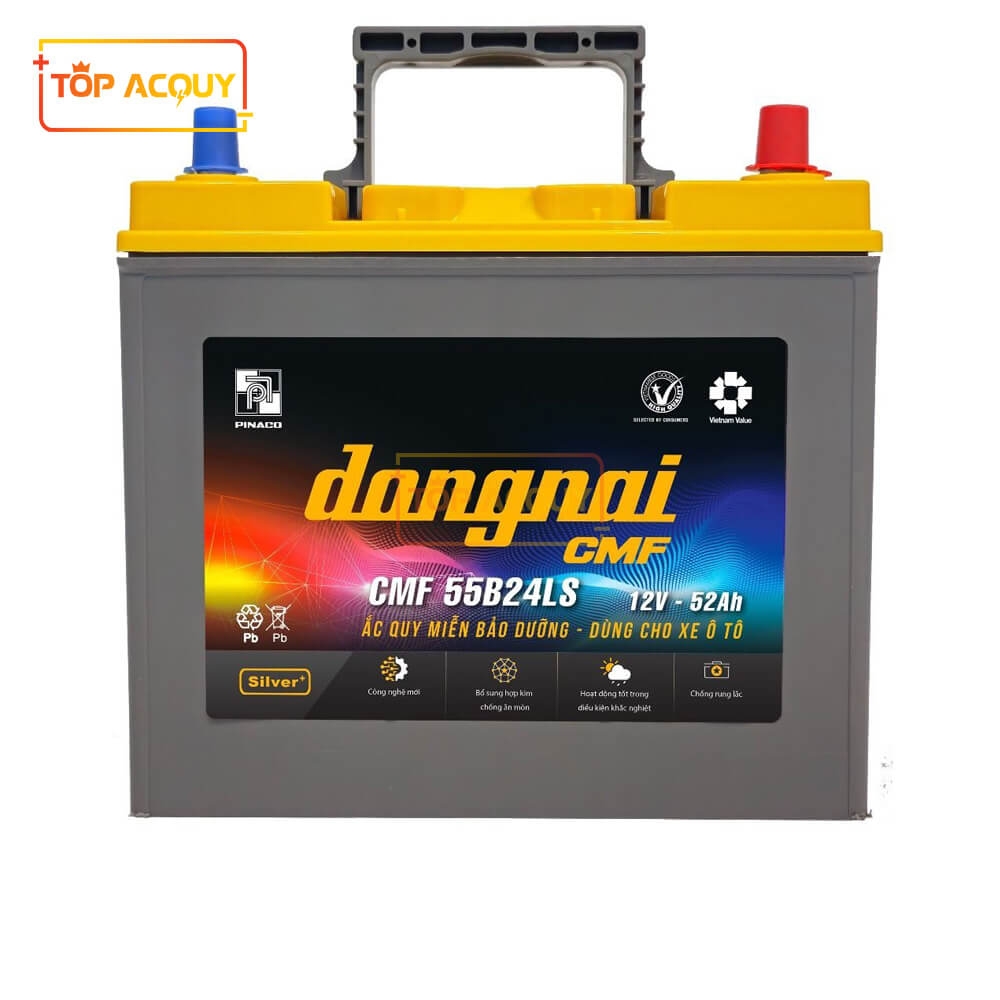 ẮC QUY ĐỒNG NAI 12V - 52AH CMF 55B24LS