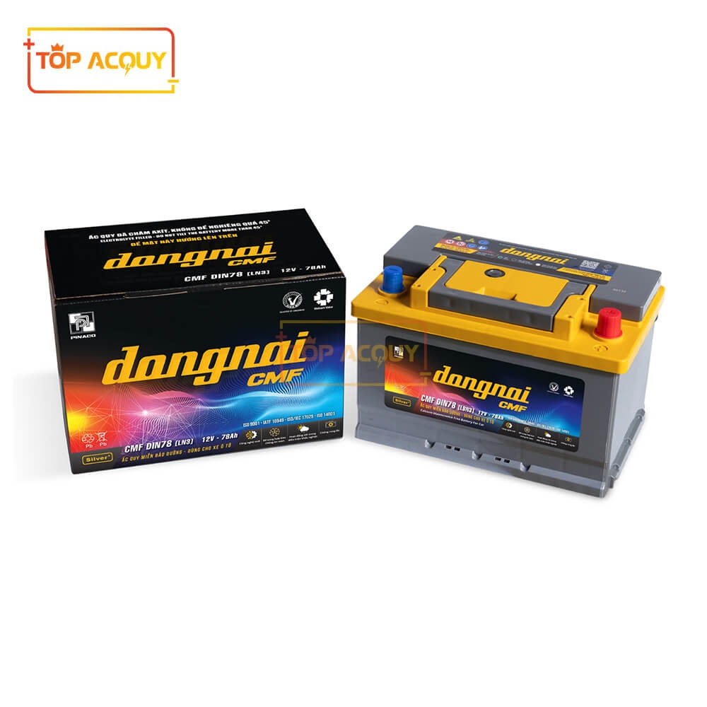 ẮC QUY ĐỒNG NAI 12V - 78AH CMF DIN78 [LBN3]