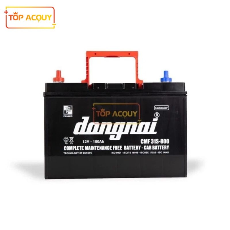 ẮC QUY ĐỒNG NAI 12V - 100AH CMF 31S-800 (XE CONTAINER, ĐẦU KÉO)