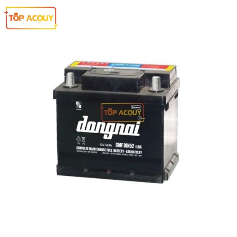 ẮC QUY ĐỒNG NAI 12V - 52AH CMF DIN52 (OEM FORD VIỆT NAM)