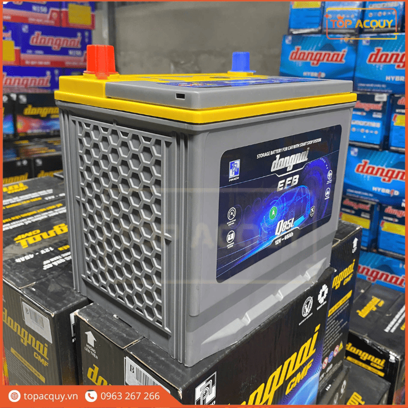 ẮC QUY ĐỒNG NAI 12V - 65AH EFB Q85L (HỖ TRỢ I-STOP/START-STOP)