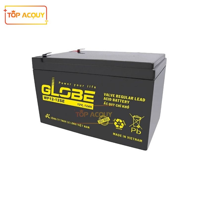 ẮC QUY GLOBE 12V - 12AH WP12-12 SE