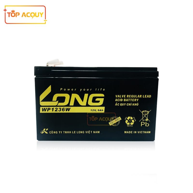 ẮC QUY GLOBE 12V - 9AH WP1236W LONG