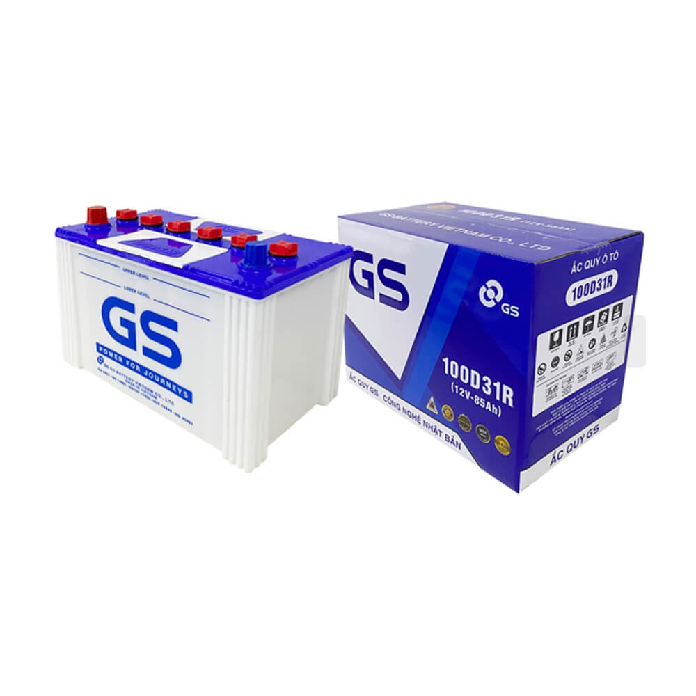 ẮC QUY GS 12V - 85AH 100D31R (SIZE 90AH)