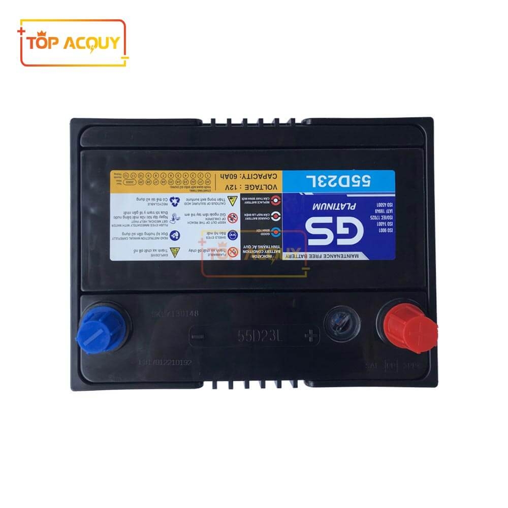 ẮC QUY GS 12V - 60AH MF 55D23L