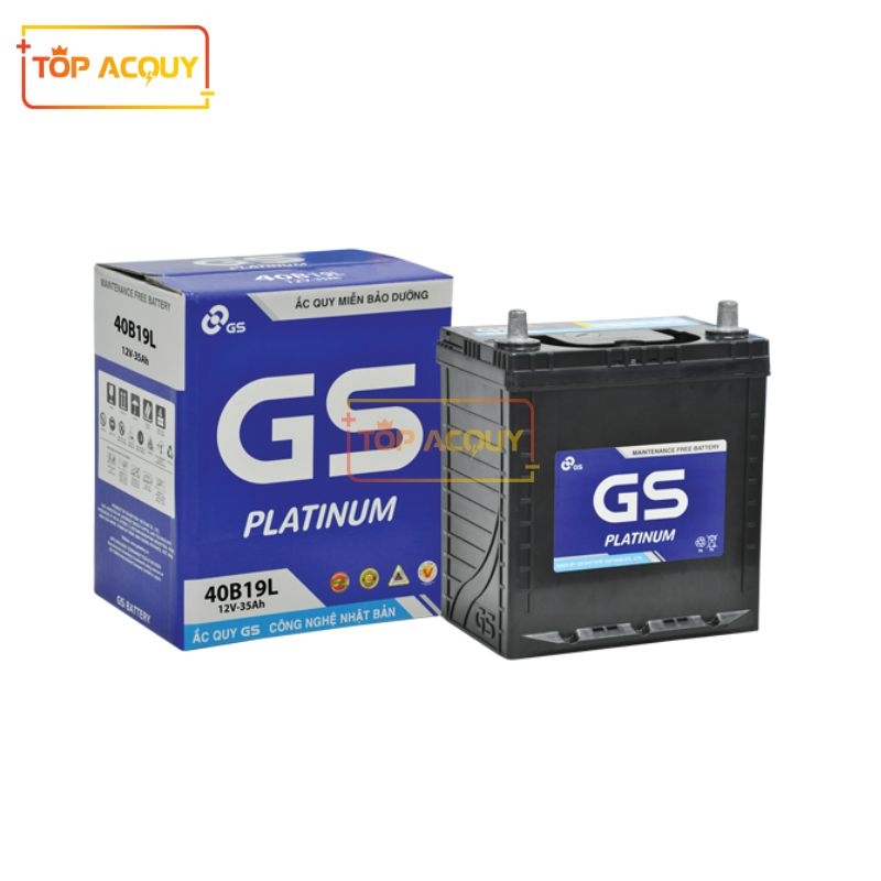ẮC QUY GS 12V - 35Ah MF 40B19L(S)