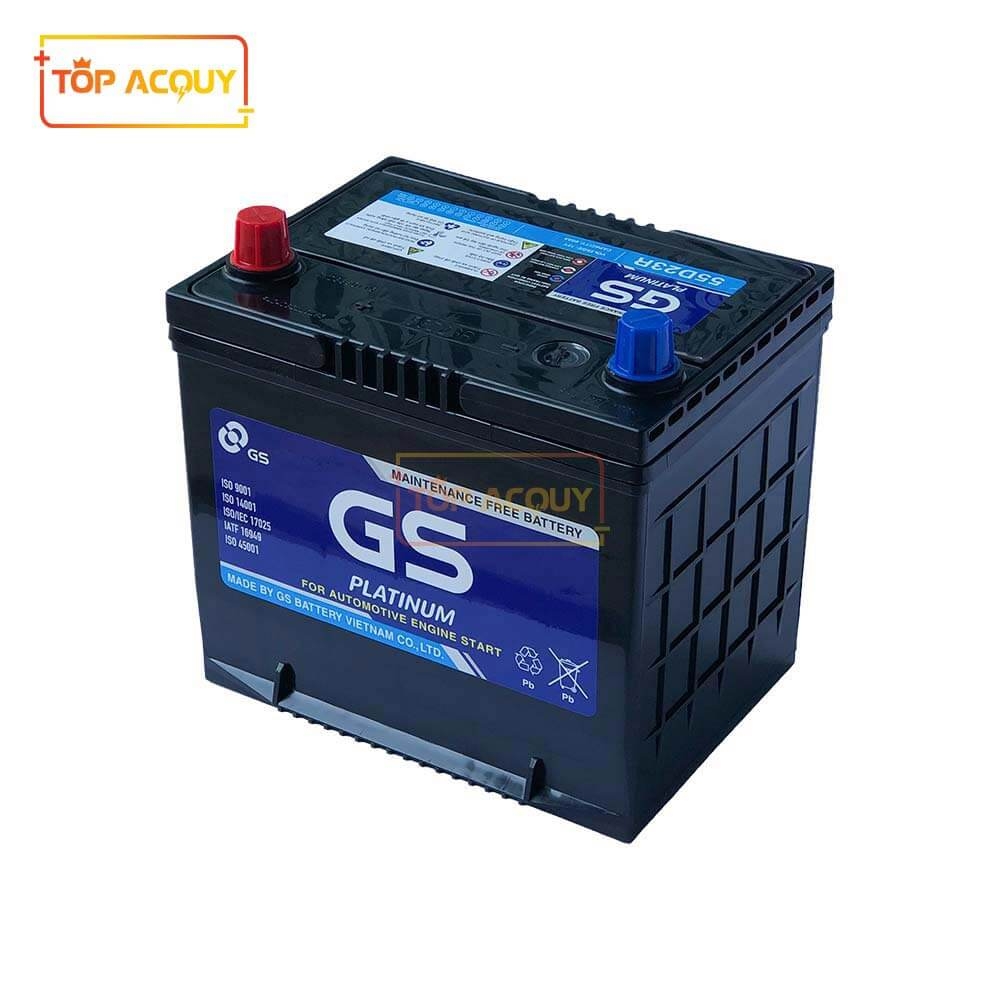 ẮC QUY GS 12V - 60Ah MF 55D23R