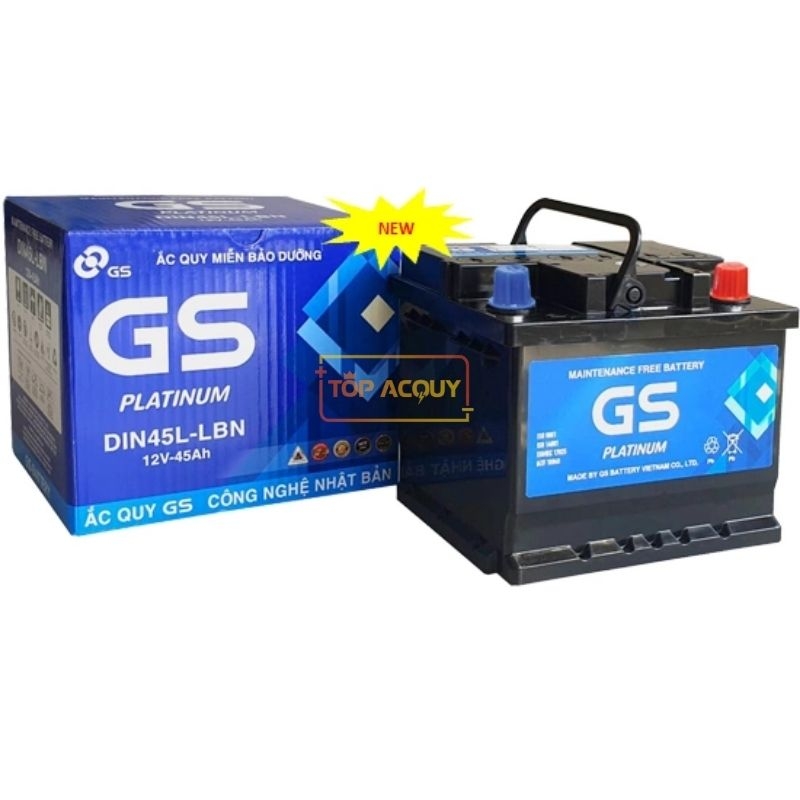 ẮC QUY GS 12V - 45AH MF DIN45 (LBN)