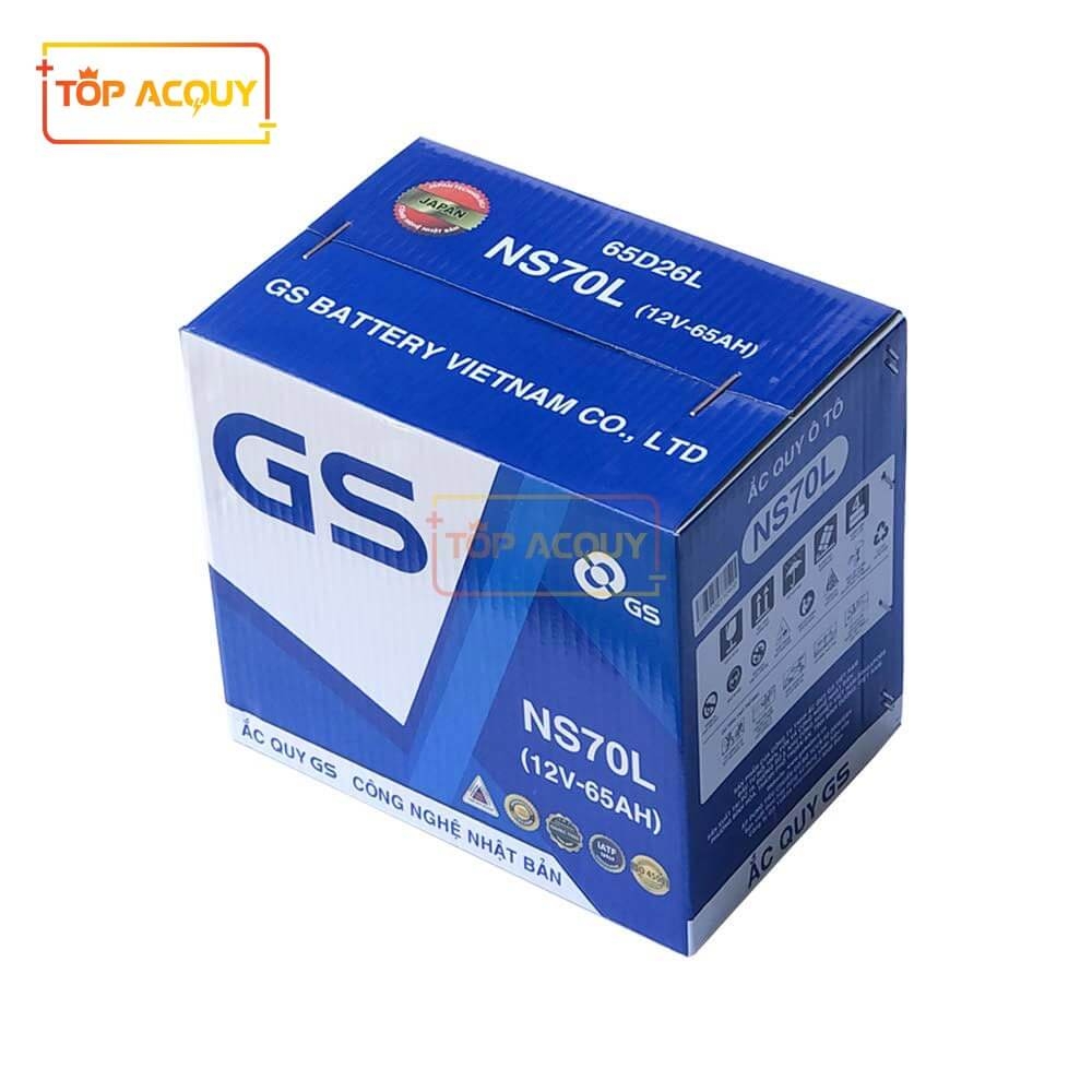 ẮC QUY GS 12V - 65AH NS70L
