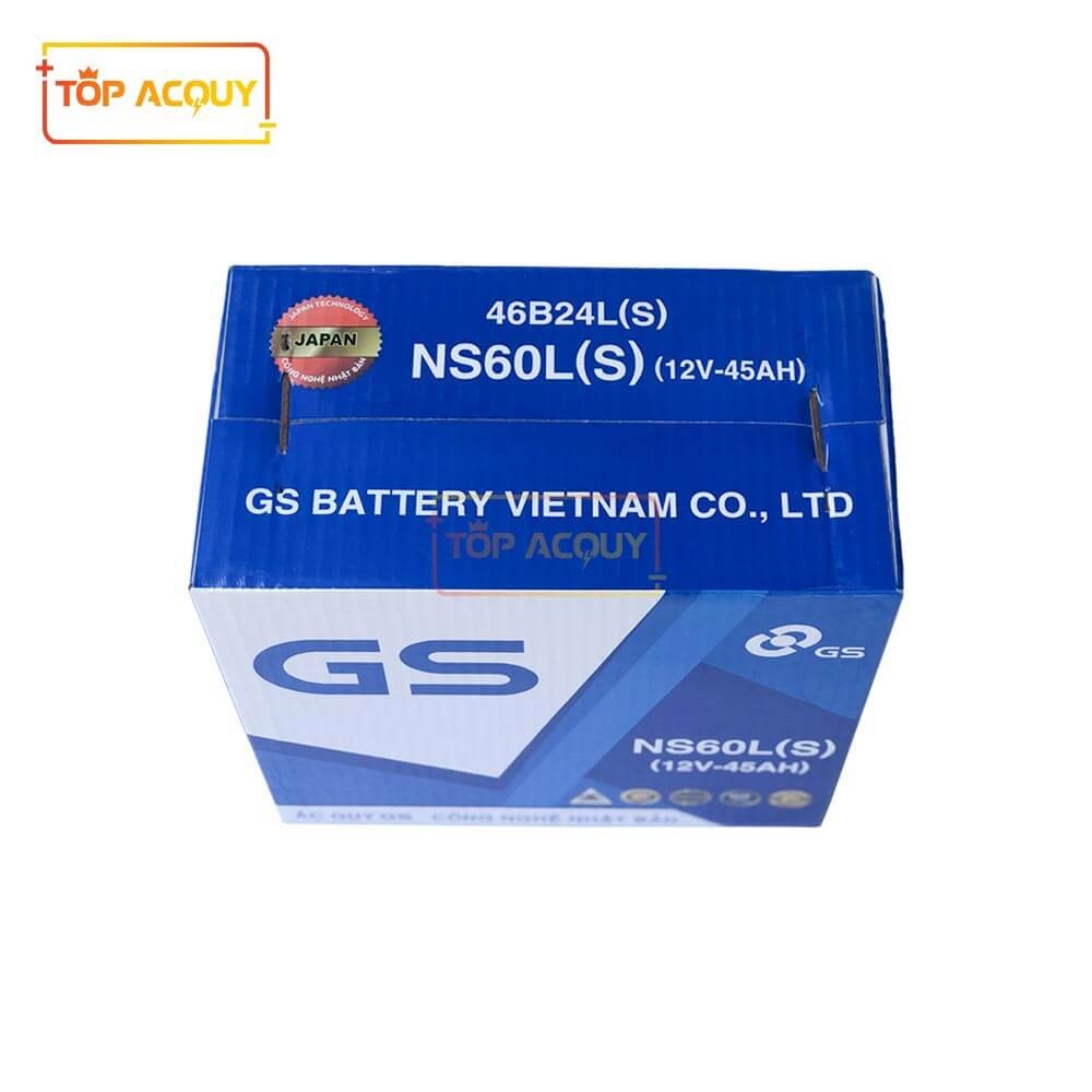 ẮC QUY GS 12V - 45AH NS60LS