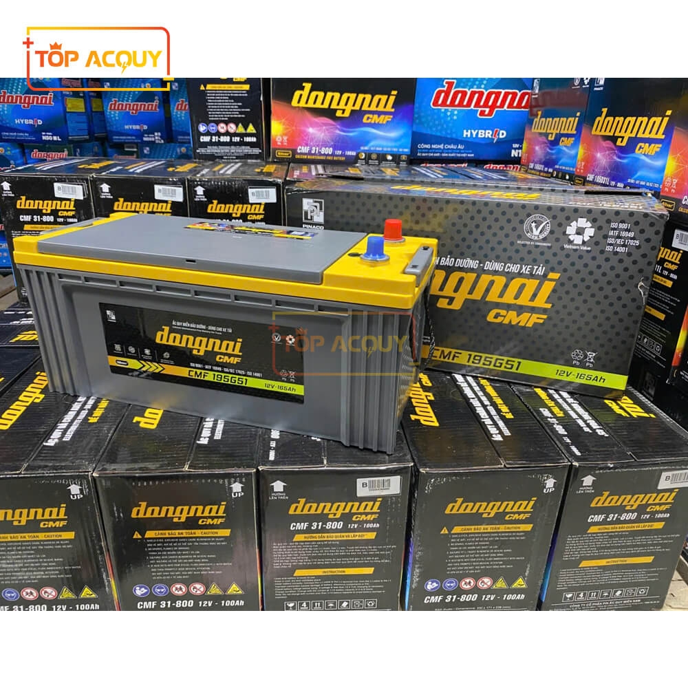 ẮC QUY ĐỒNG NAI 12V - 165AH CMF 195G51L
