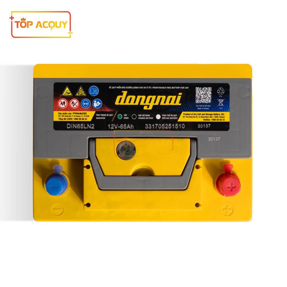 ẮC QUY ĐỒNG NAI 12V - 65AH CMF DIN65 (LN2)