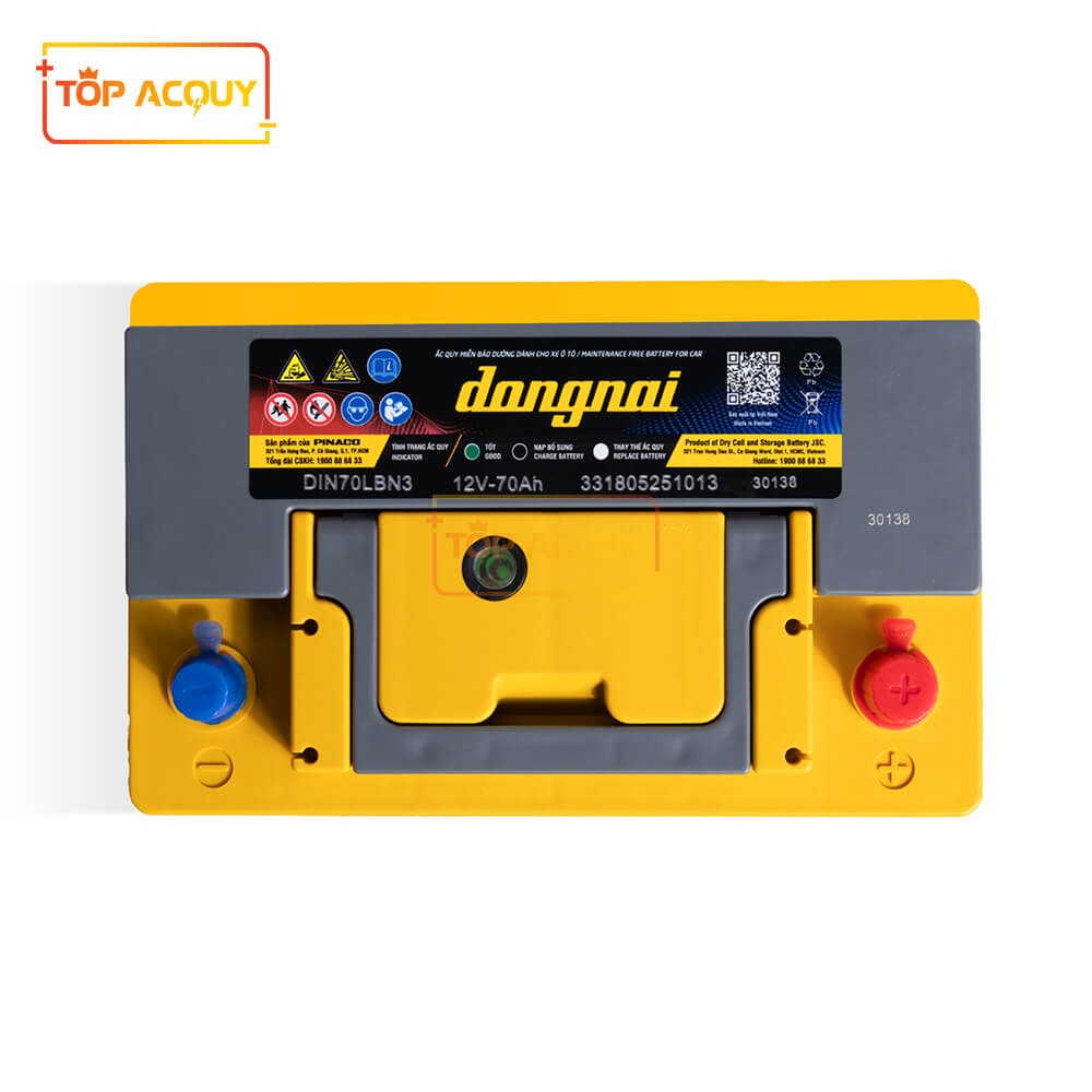 ẮC QUY ĐỒNG NAI 12V - 70AH CMF DIN70 [LBN3]
