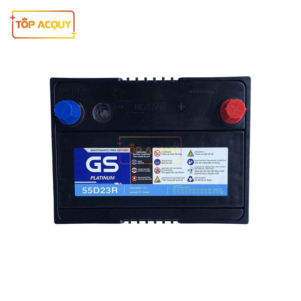ẮC QUY GS 12V - 60Ah MF 55D23R