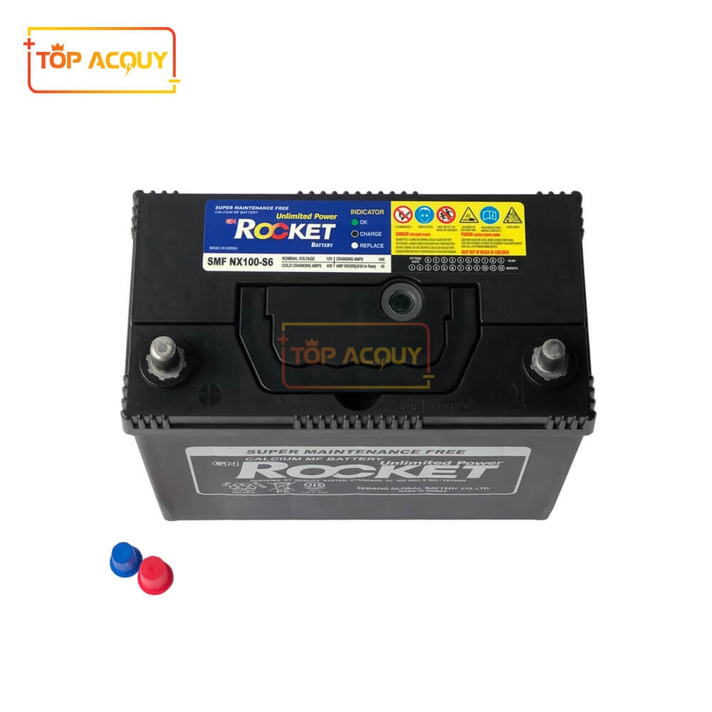 ẮC QUY ROCKET 12V - 45AH SMF NX100-S6