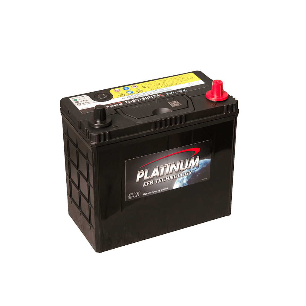 ẮC QUY PLATINUM 12V - 55AH EFB N-55 80B24L