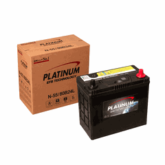 ẮC QUY PLATINUM 12V - 55AH EFB N-55 80B24L