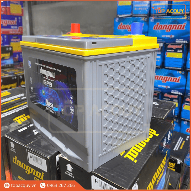 ẮC QUY ĐỒNG NAI 12V - 65AH EFB Q85L (HỖ TRỢ I-STOP/START-STOP)