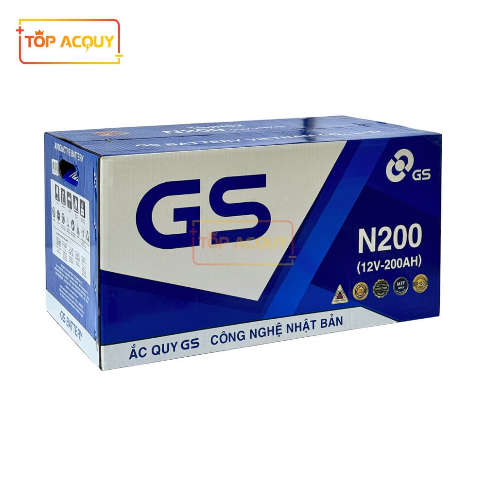 ẮC QUY GS 12V - 200AH N200
